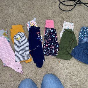 9 Month Clothing Lot- Some NWTs